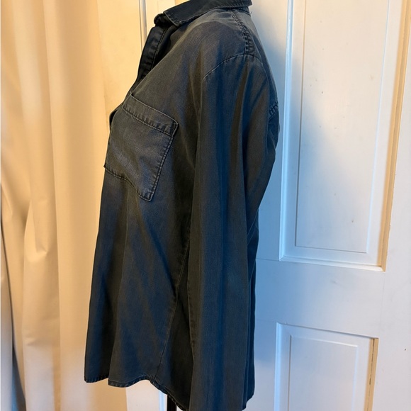 Anthropologie Tencell Tunic Shirt - Picture 3 of 6